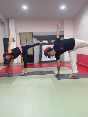 enerji guc ve esneklik dengesi kadinlar icin grup yoga dersi